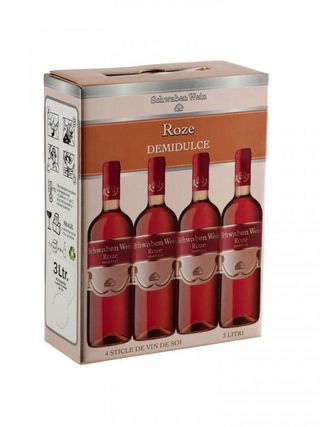 Cramele Recaș Schwaben Wein - Rosé Demidulce BIB 3l
