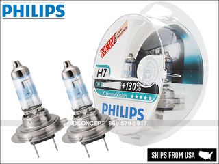 12972XV+S2 Set 2 Becuri H7 X-TREME VISION 130% Philips