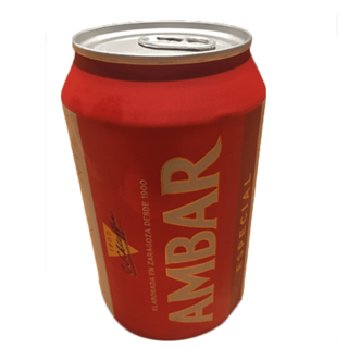  Lata cerveza Ambar (330 ml.)
