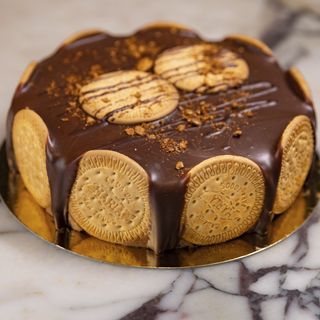 Tarta de Mamá de galleta y chocolate con leche