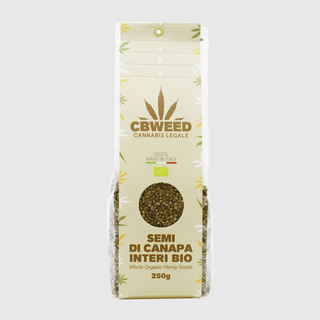 Sementes inteiras de Cânhamo Biológicas 250gr