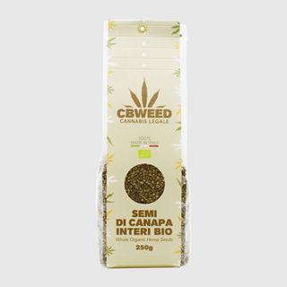 Sementes inteiras de Cânhamo Biológicas 250gr