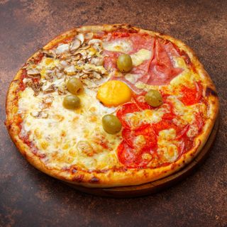 Pizza Quattro stagioni 24cm