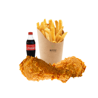 Chips Chicken combo + Soda