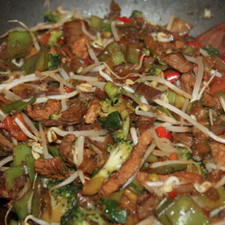 Chop Suey de porco