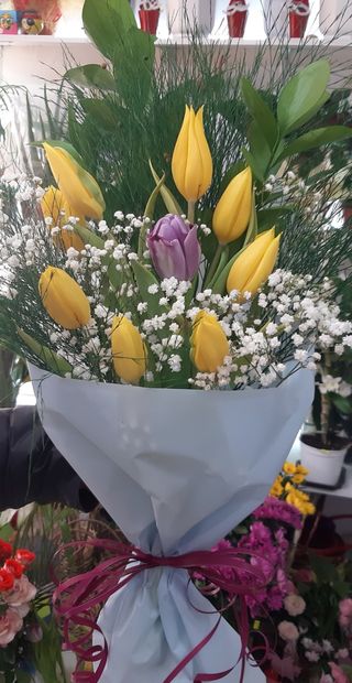 Букет 7 Лалета