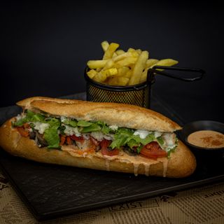 Sandwich Personnalisé + Frites