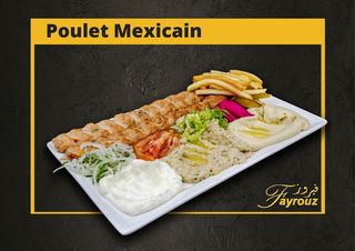 Plat Poulet Mexicain