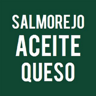 Salmorejo, aceite y queso curado (media porción)