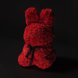 Flower bunny  rojo 