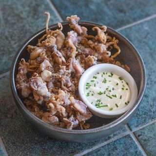 Puntillas De Calamar Fritas