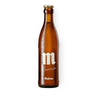 Cerveza Mahou reserva (330 ml.)