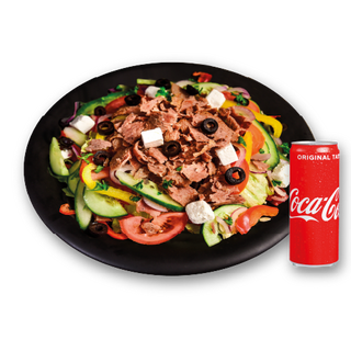 Sałatka Zahir Kebab, Coca Cola 0.33l