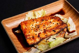 162. Trancio di salmone alla piastra