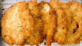 Pollo empanado