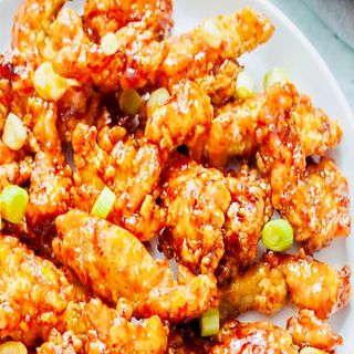 Garlic Chilli Chickencom Arroz