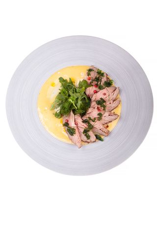 Roast beef de vită cu sos de trufe