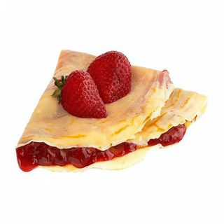 Crepe  Con Mermelada