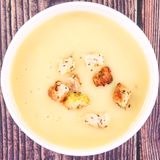 Картофена крем супа с крутони (400мл)