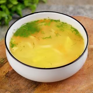 Лапша по-домашнему с курицей