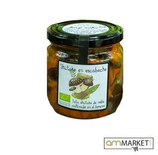 Conservas  Setas Shiitake en escabeche.