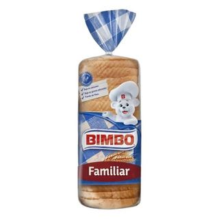 Pan De Molde Familiar Bimbo 700 Gr.