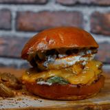 Double White Ghost Burger