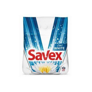 Savex 2kg 2in1 White