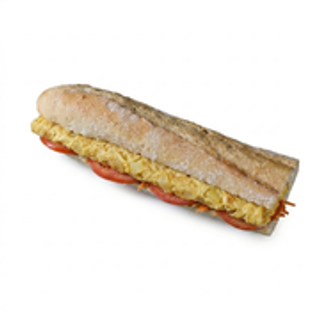 Bocadillo Omelette avec frites