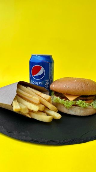 Чікен бургер меню Глово