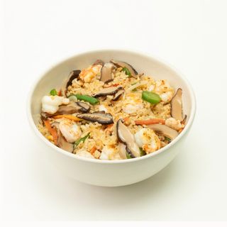 Pilaf Crevettes Shiitake
