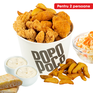 Meniu Strips & wings bucket