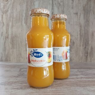 Zumo de melocotón