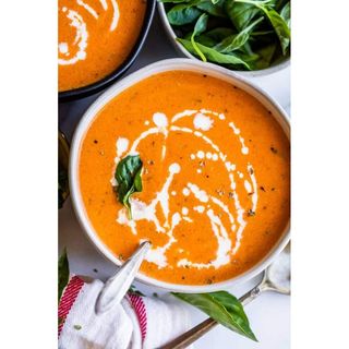 Cream of tomato soup