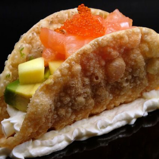 Tacos salmone 2 pezzi 