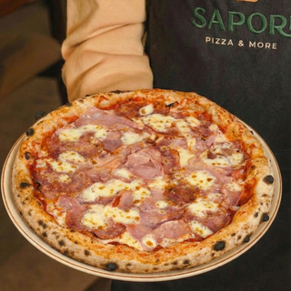 Pizza Prosciutto e Salami Ø32cm