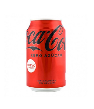 Coca-Cola Zero Azúcar lata 330ml.