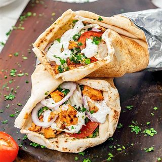 Durum kebab with Fries and Drink