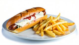 Panino semplice würstel