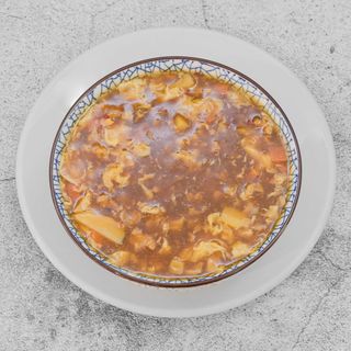 sopa agria y picante