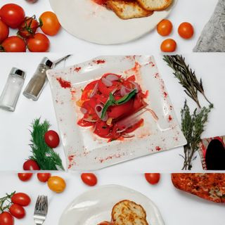 Салат "Ачик-чучук"