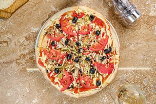 ბოსტნეულის პიცა