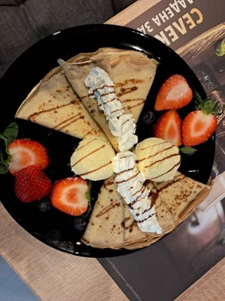 Палачинка с шоколад и банан