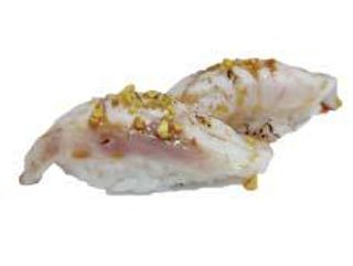 52. Nigiri branzino flambé - 2 pezzi