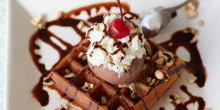 Gaufre Chocolat Blanc