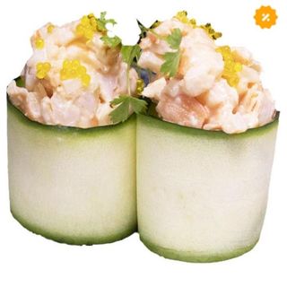 Gunkan zucchine branzino