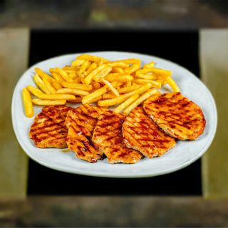 Пикантно Пайдаки с пържени картофки (350гр)