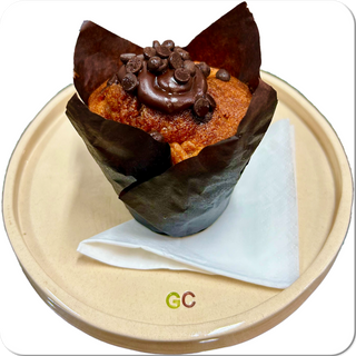 Muffin De Manzanas Y Chocolate