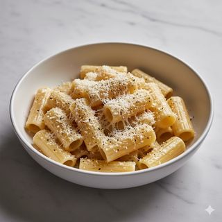 Linguini cacio e pepe