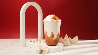 Té con leche de castañas y mochi(700 Ml.)